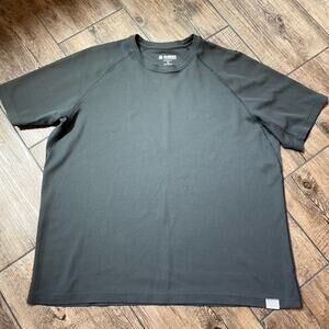 Duluth Trading‎ Gray Shirt Alaskan Hardgear Thermal Waffle Knit Standard